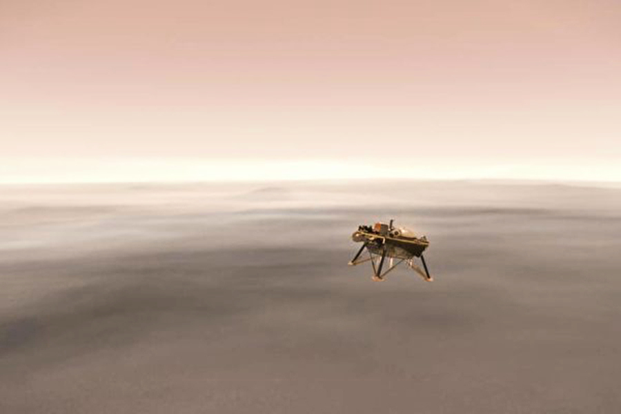 闖過恐怖7分鐘 NASA洞察號成功登陸火星