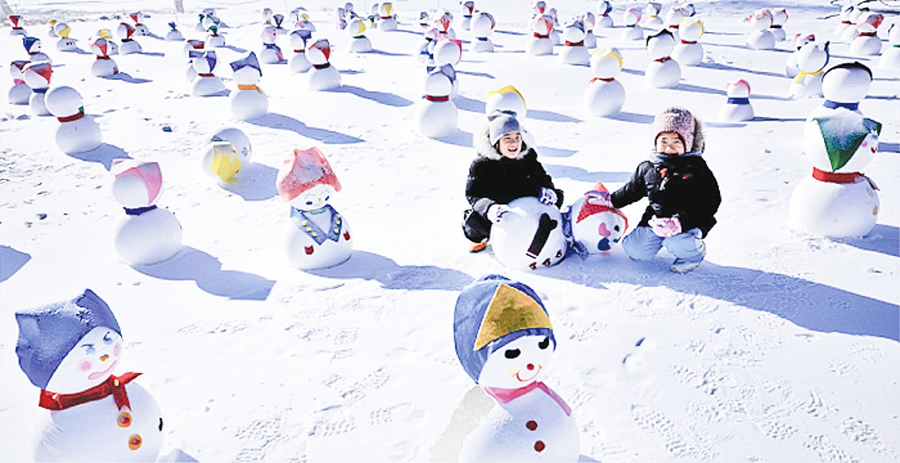 白雪創造的夢幻世界 南韓冬季文化慶典
