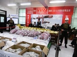 台偵破中國進口重大毒品案 查獲1.2噸K仔