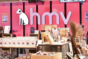 香港HMV股價急挫 市值蒸發逾18億