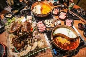 【米芝Gi周記】一次過享用海鮮火鍋及自助餐