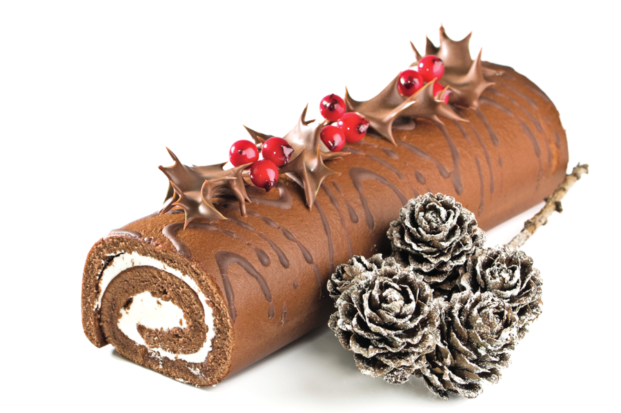 經典聖誕蛋糕：法國木幹蛋糕
