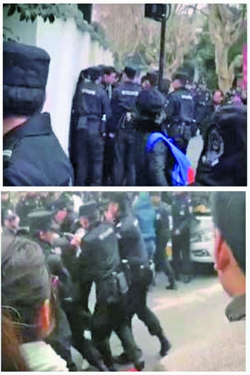 六百多名草根難友杭州上訪   遭特警暴力打壓