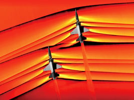 NASA首次拍到 超音速衝擊波互動