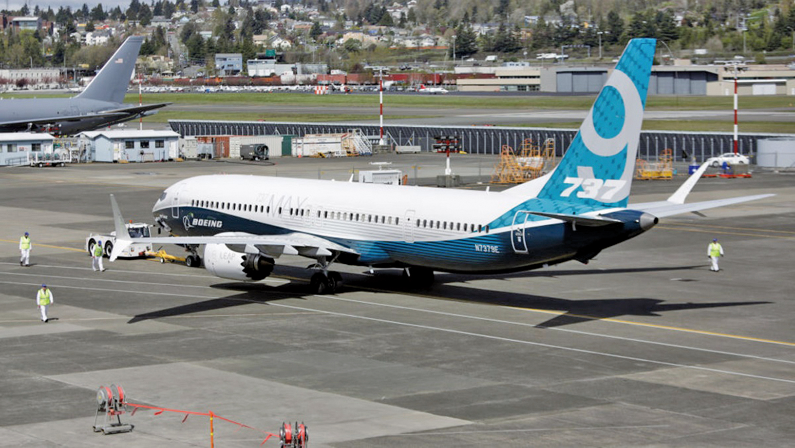 波音737 MAX 8型客機。（Getty Images）