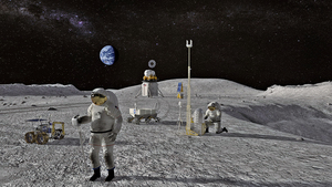 彭斯正式宣佈 美國太空人五年內重返月球