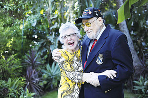 二戰期間失聯 76年後老兵如願約到心靈伴侶