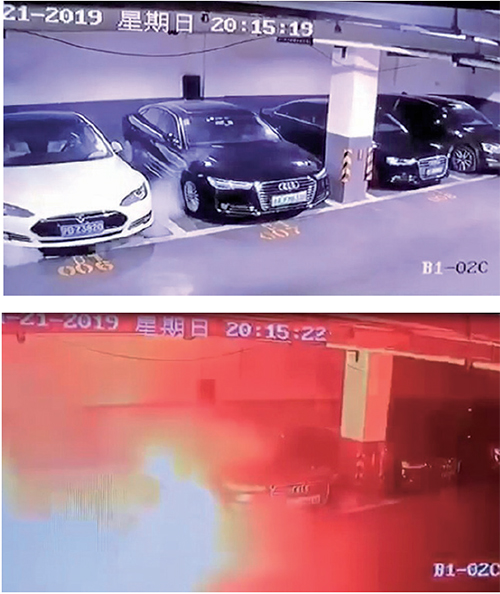 特斯拉電動車自燃 中國市場恐受阻