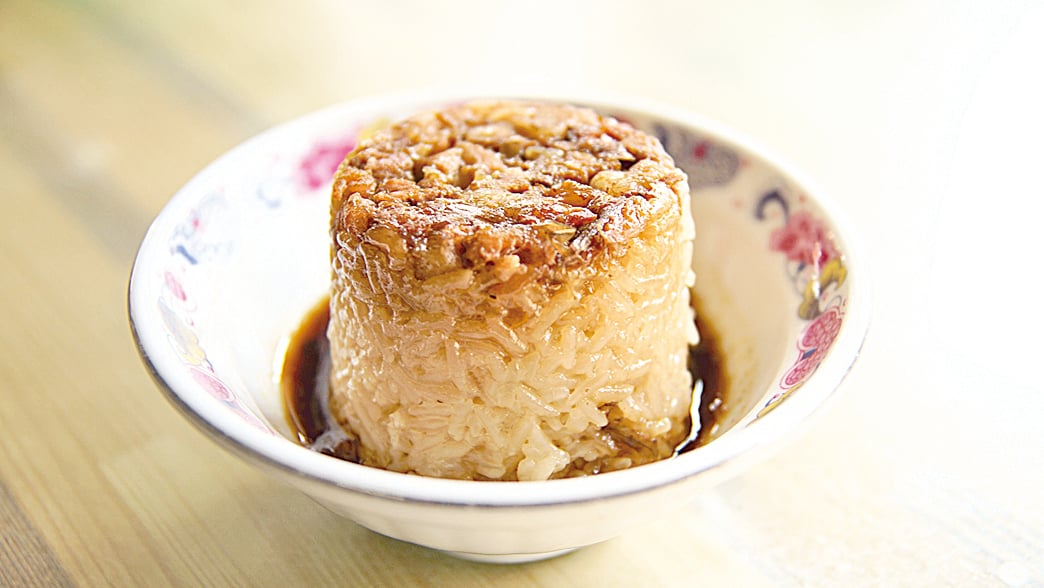 米糕是台灣經典的米食小吃。