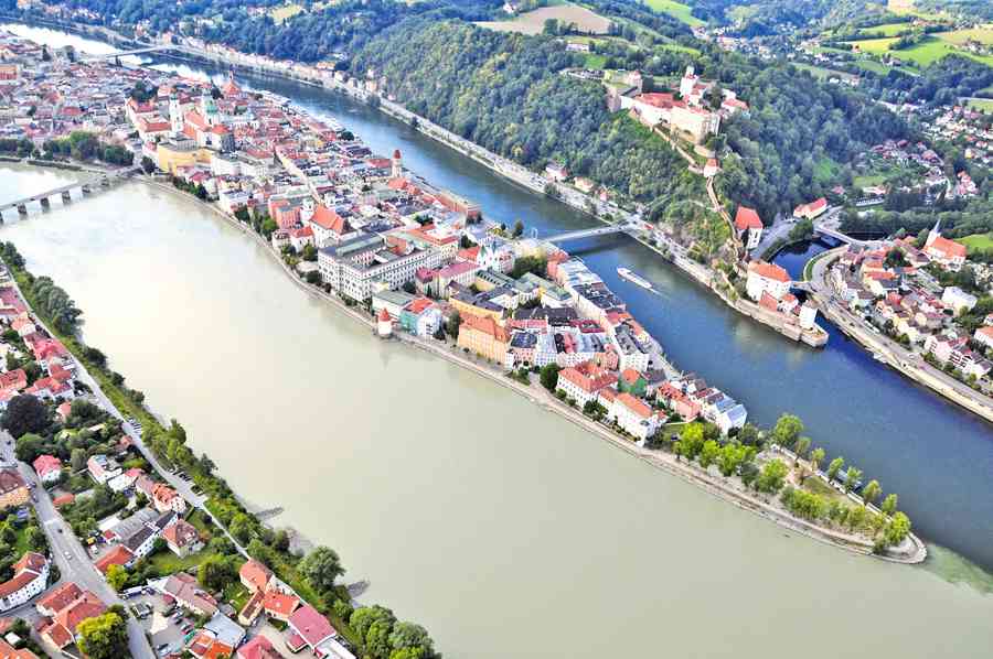 水與火淬煉出的珍寶 德國小城帕紹