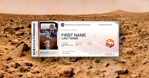 NASA再次邀請地球居民「留名」火星