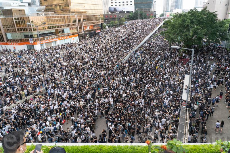 【反送中 金鐘現場直擊】龍和道現場情況 圖集（2）