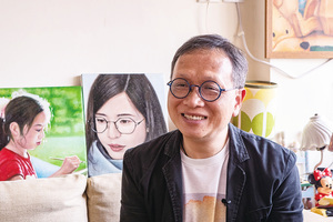 堅持寫實人物油畫 劉遠章在油畫大賽中找到共鳴