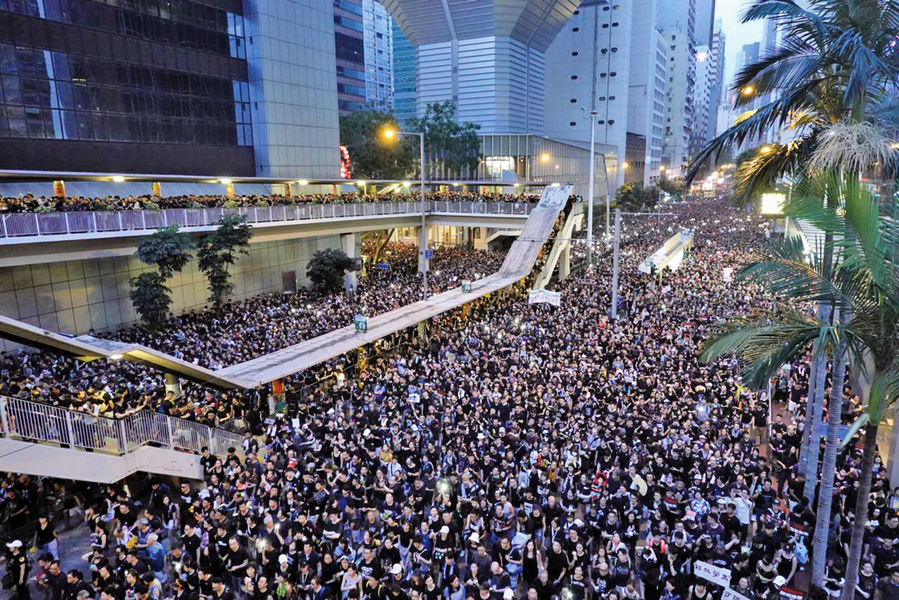 分析：香港抗議事件對中美貿易戰的影響