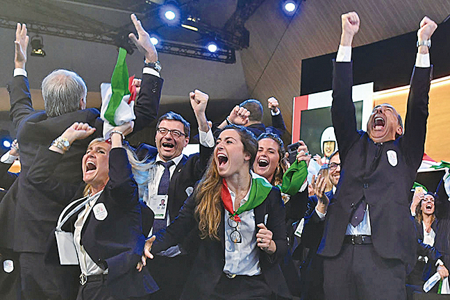 意大利擊敗瑞典 獲2026冬奧會主辦權