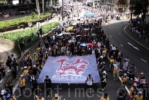 【七一遊行】港人再促撤惡法 民陣：55萬人上街