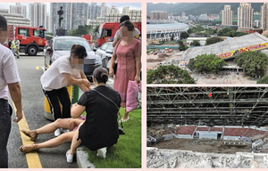 深圳體育中心突倒塌 多人被埋