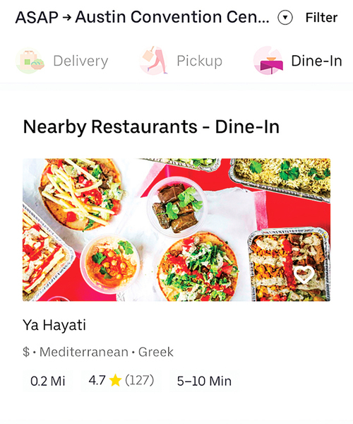 Uber進軍餐廳  撼動訂餐平台