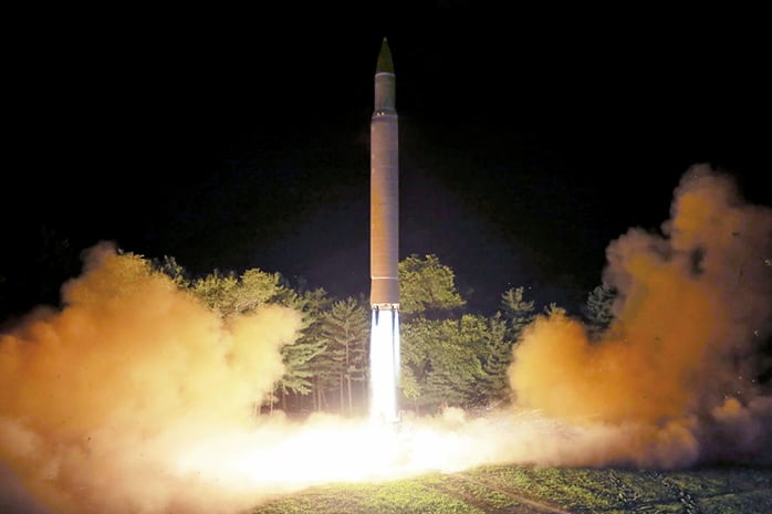 北韓「火星-15」射程 美軍首認「覆蓋美國全境」