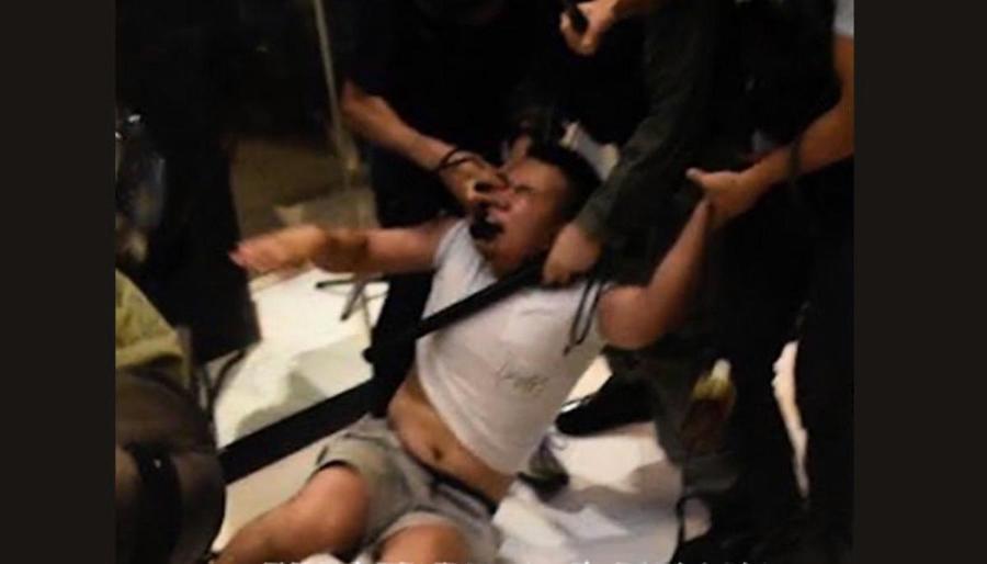 香港沙田衝突警員斷指 被曝摳挖人眼在先 (組圖）
