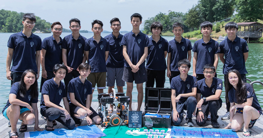 澳門中學生越級挑戰大學組 國際水底機械人賽名列全球第四