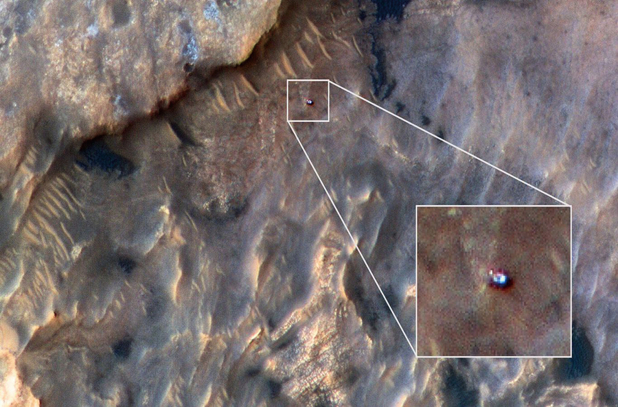 找找看 你發現火星車了嗎？
