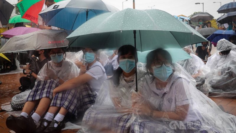 香港開學日大罷課 百校21行業齊聲援