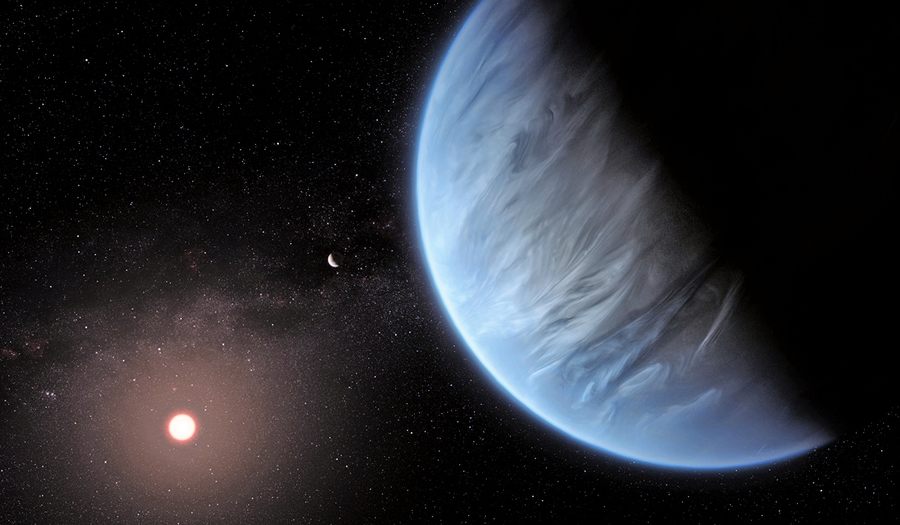 空前發現 宜居系外行星大氣中有水