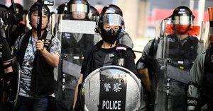 給香港警察說「涎臉鬼」的故事