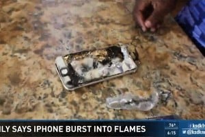 iPhone在褲袋內著火熔化 美國男子二級燒傷