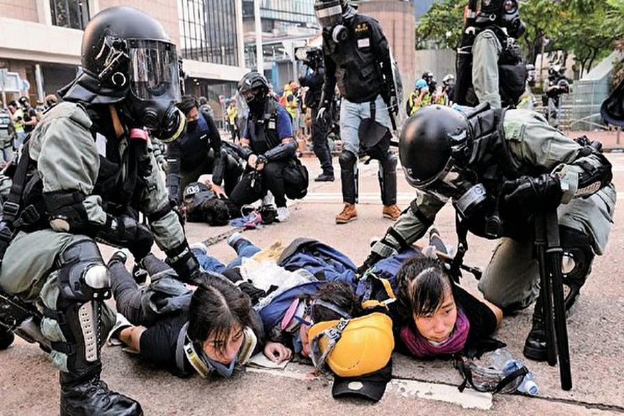 十一前夕 香港藝人王宗堯等多人被抓捕