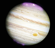 木星神秘極光 範圍超過地球