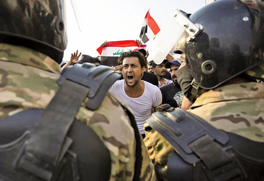 伊拉克「反貪抗議」 逾104死6千多人傷