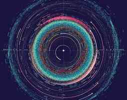 全新太陽系星圖含1.8萬個小行星