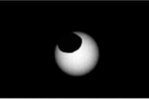 好奇號兩次捕捉火星日食 NASA發佈罕見畫面