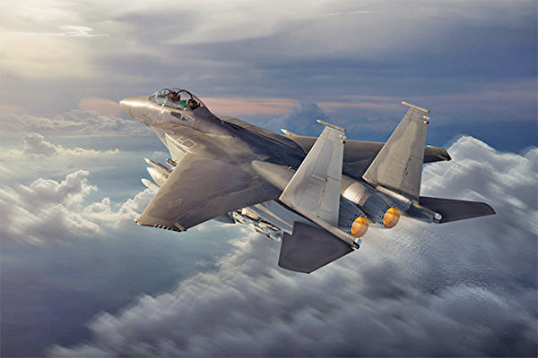 為美軍打造 波音公司公佈F-15EX戰機概念圖