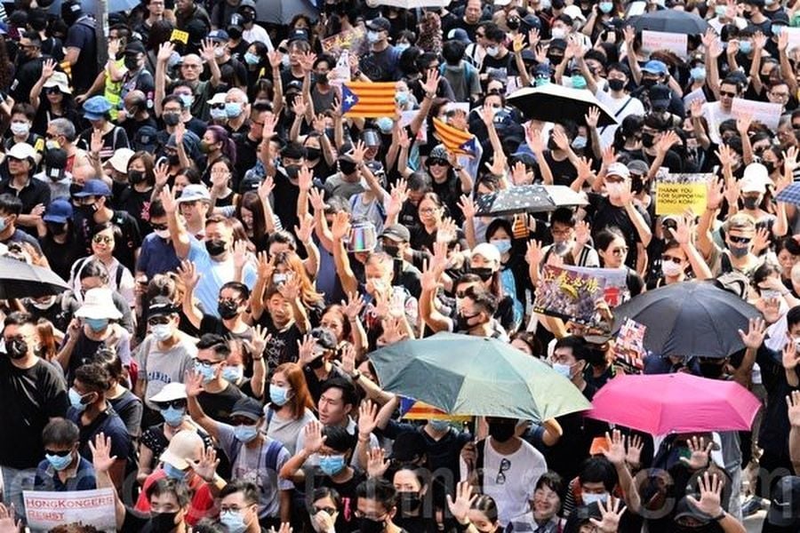 香港人要求真正一國兩制 「沒有搞獨立」
