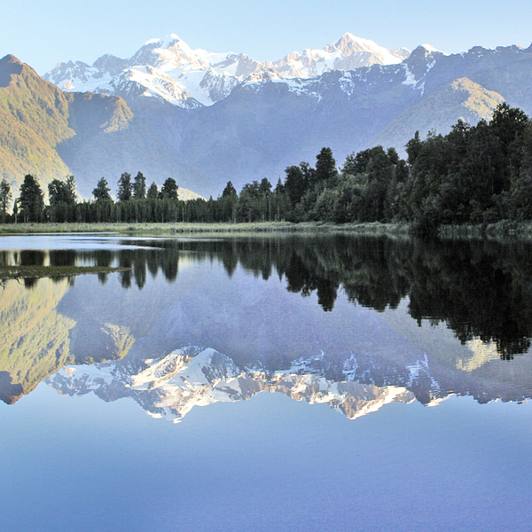 有一種空茫，凝白如畫 :  紐西蘭庫克山