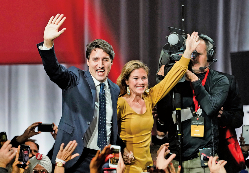 加拿大總理杜魯多贏得大選