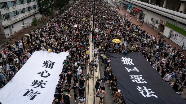 香港歷來是中南海權鬥的前哨之地。示意圖（Anthony Kwan/Getty Images）