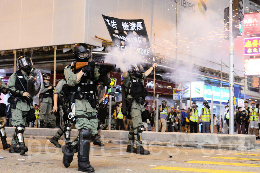 應對香港局勢 將留聘千名退休警察