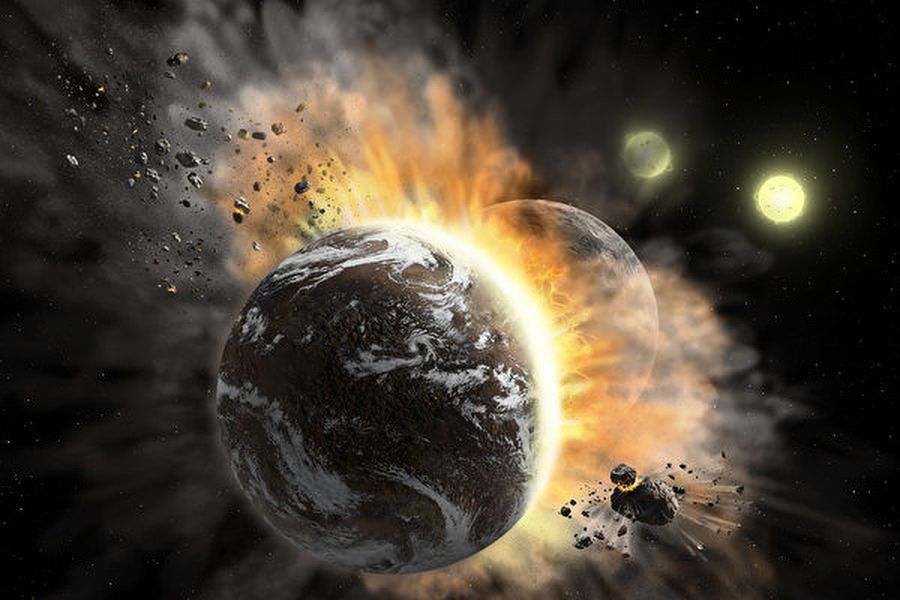 兩顆系外行星災難性對撞 對科學家有何啟示