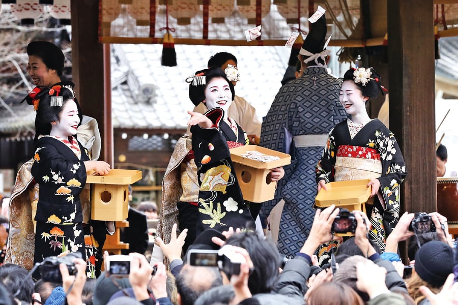 日本傳統節日 驅鬼招福的二月撒豆節
