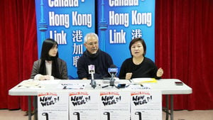  11月7日9日港加論壇香港 漫畫家尊子出席