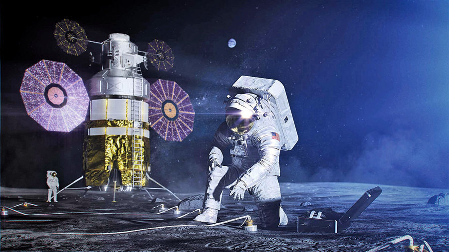 NASA為探月開發充氣太空棲息地
