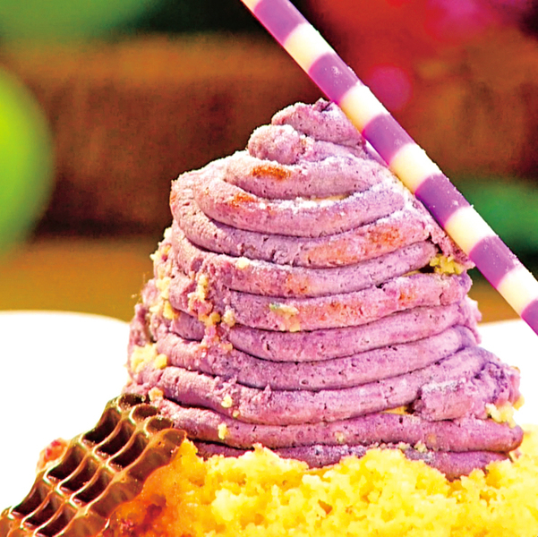 美味素甜點 紫薯蒙布朗