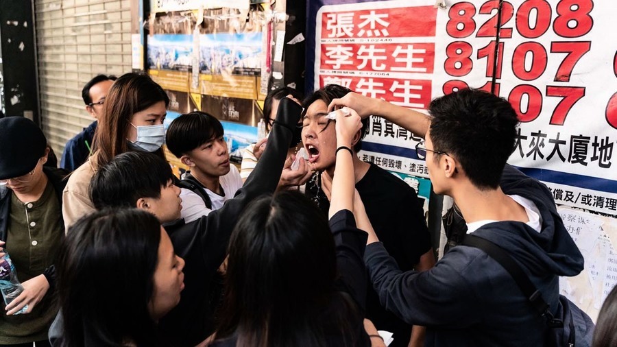 香港322個中學生組織誓言：50年也奉陪到底