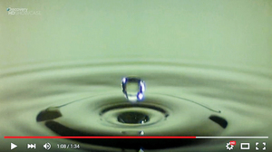 高速攝影機下水滴入水奇觀