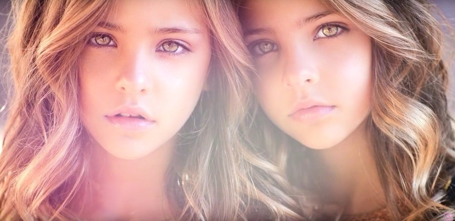 「世界最美雙胞胎」九歲姐妹擁一百四十萬粉絲