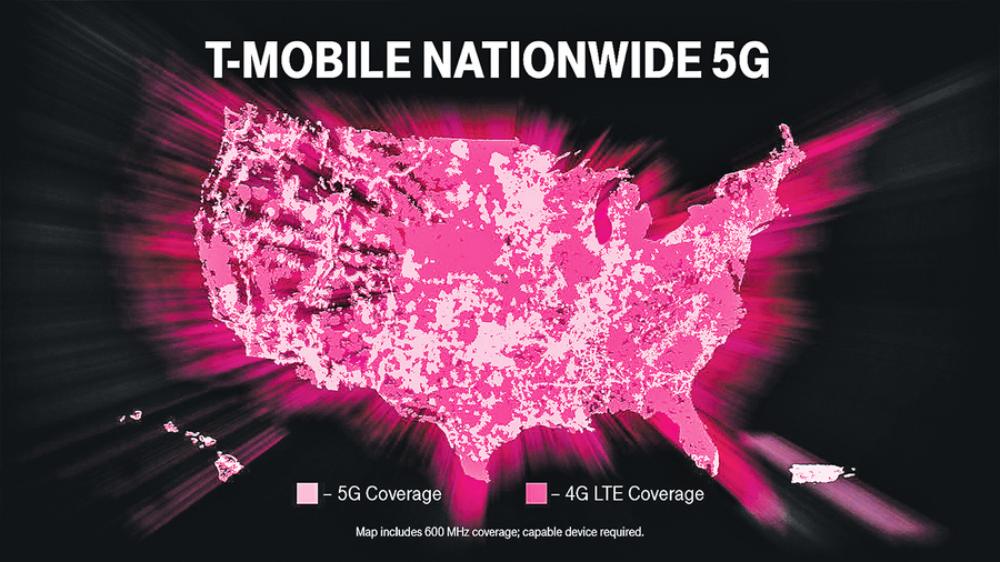 搶當領頭羊  T-Mobile全美推出5G服務
